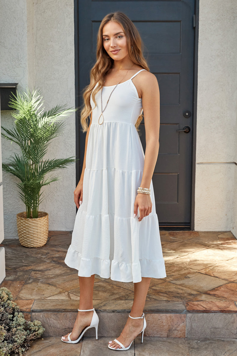 The Strappy Midi Dress – orianalifestyle.com