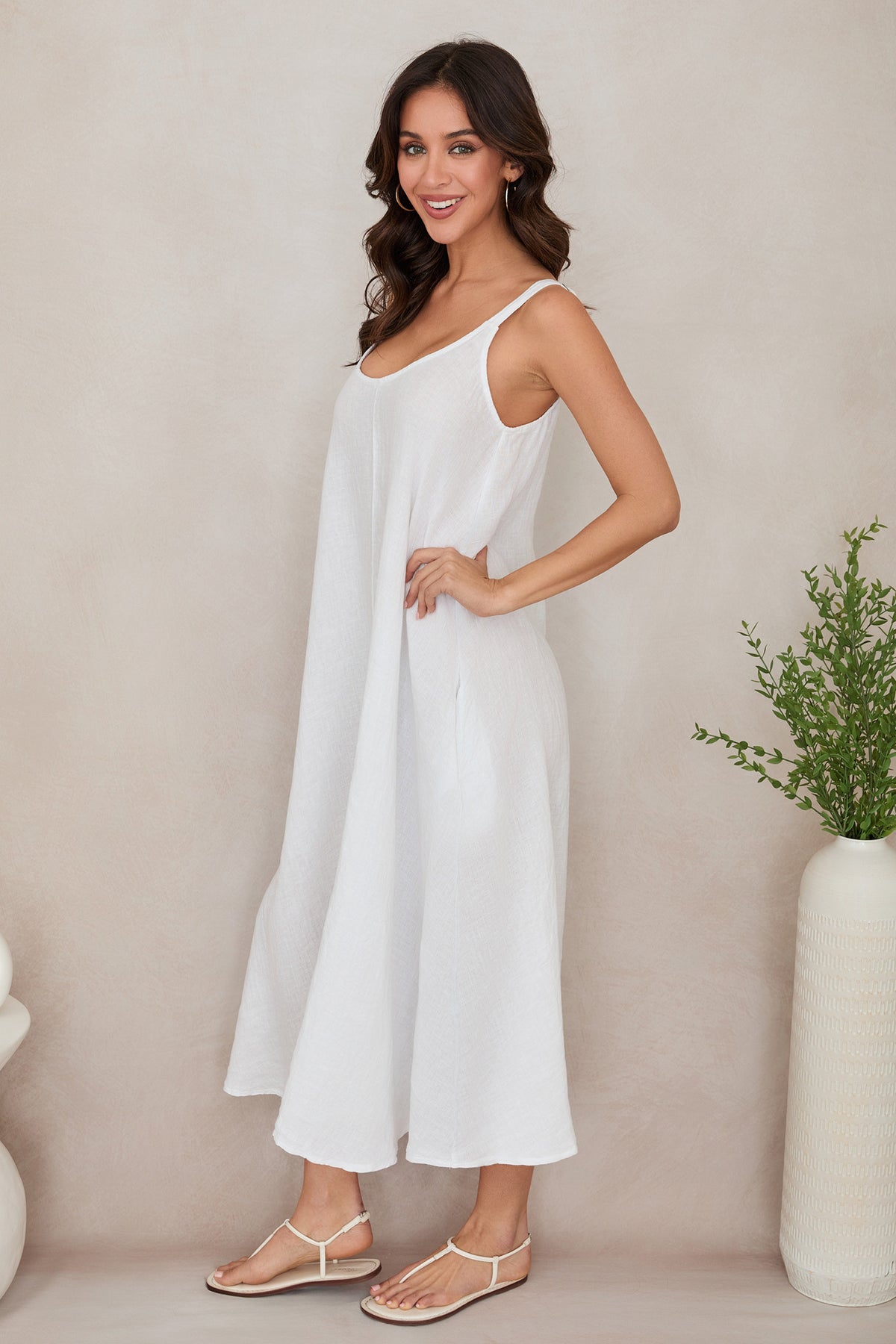 elisa midi dress Dress the Population Elisa Dress - White